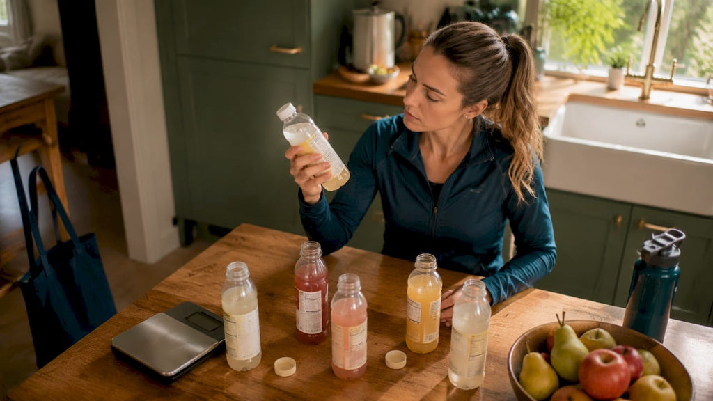 Voedingsdeskundige zet de ingrediënten van sportdranken op een rijtje